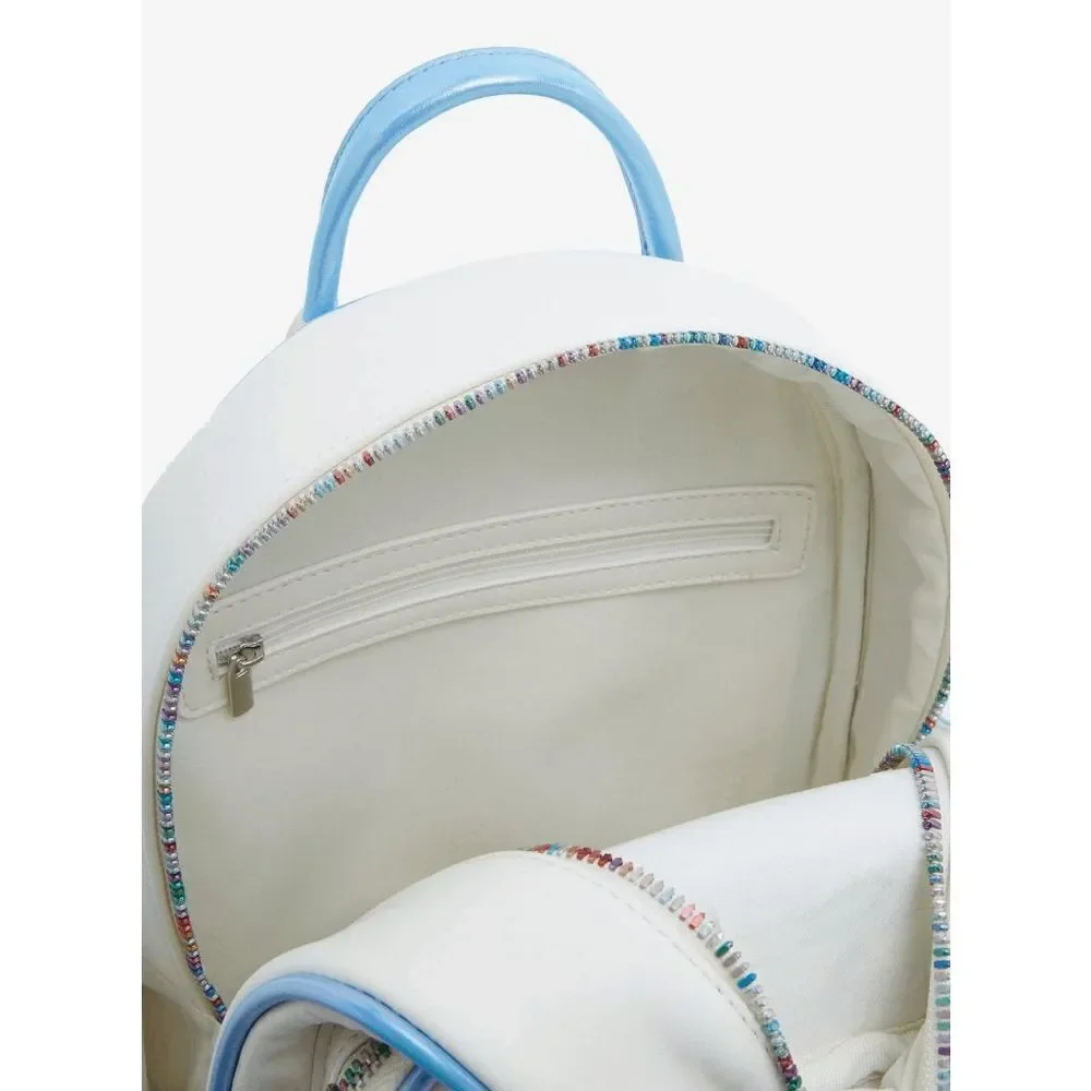 Nintendo Kirby Rainbow Picnic, RAINBOW ZIPPER Mini Backpack - Picture 4 of 4